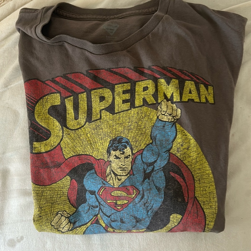Vintage Superman DC Comic tee shirt XL